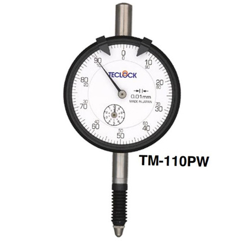 日本得樂(lè )TECLOCK防油百分表TM-110PW/指針式百分表