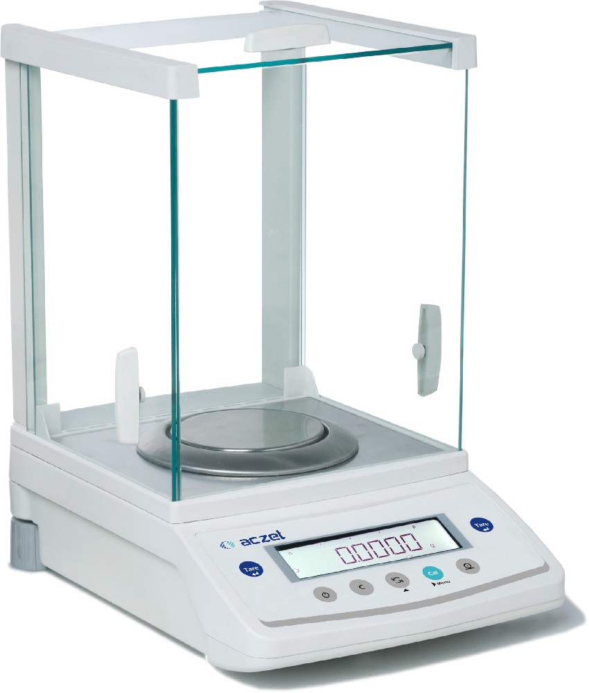  進(jìn)口安捷特ACZET CY124C萬(wàn)分之一內校小數四位分析天平