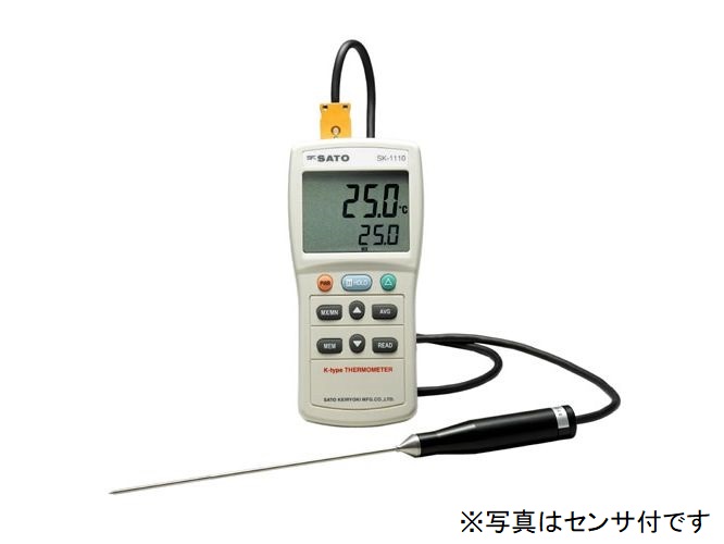 日本進(jìn)口佐藤SATO數字溫度計熱電偶K型SK-1110