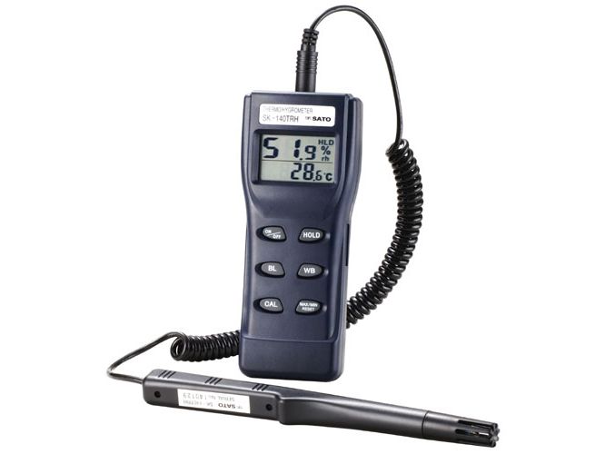 日本進(jìn)口佐藤SATO數字溫濕度計 SK-140TRH