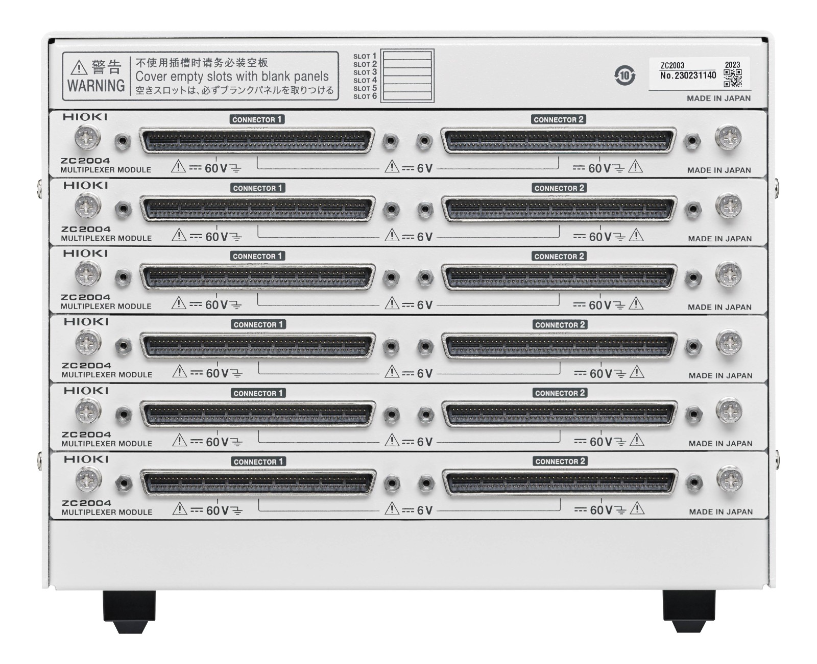 日本進(jìn)口電子測量?jì)x表掃描模塊機架 ZC2003