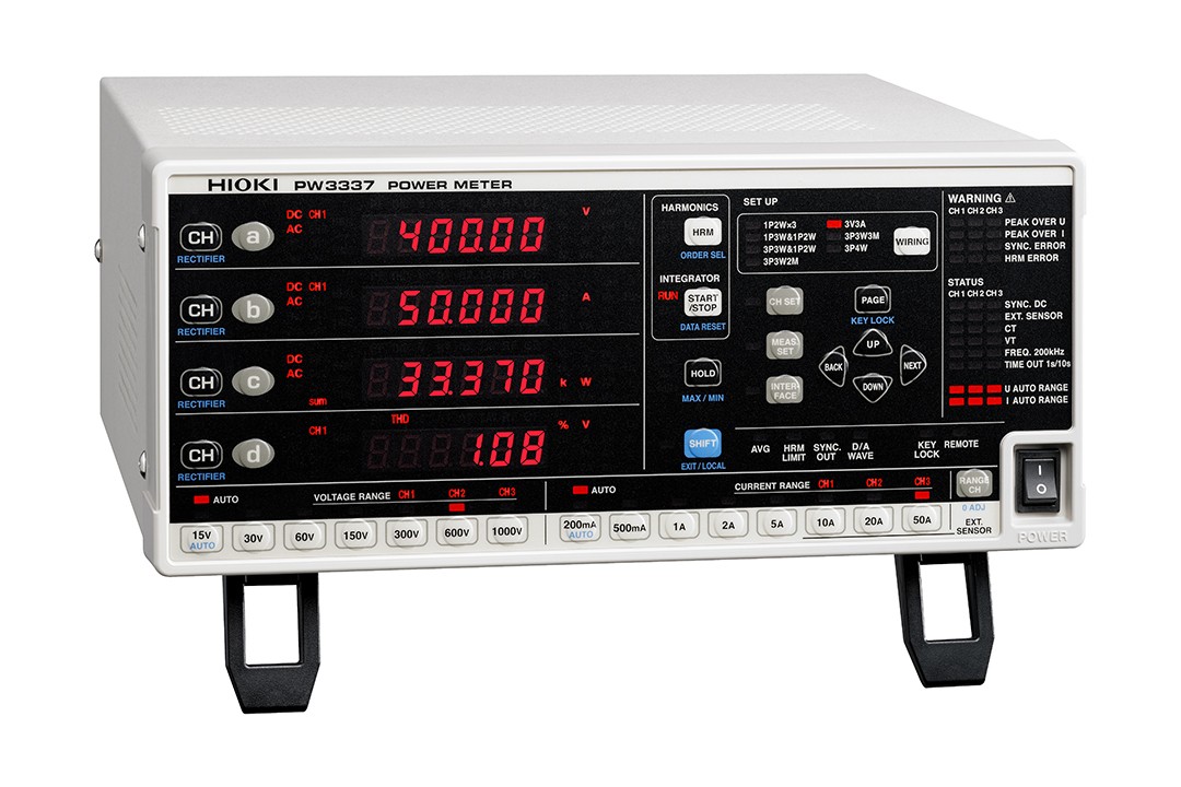 日本進(jìn)口hioki功率計PW3337 電力測量?jì)x器